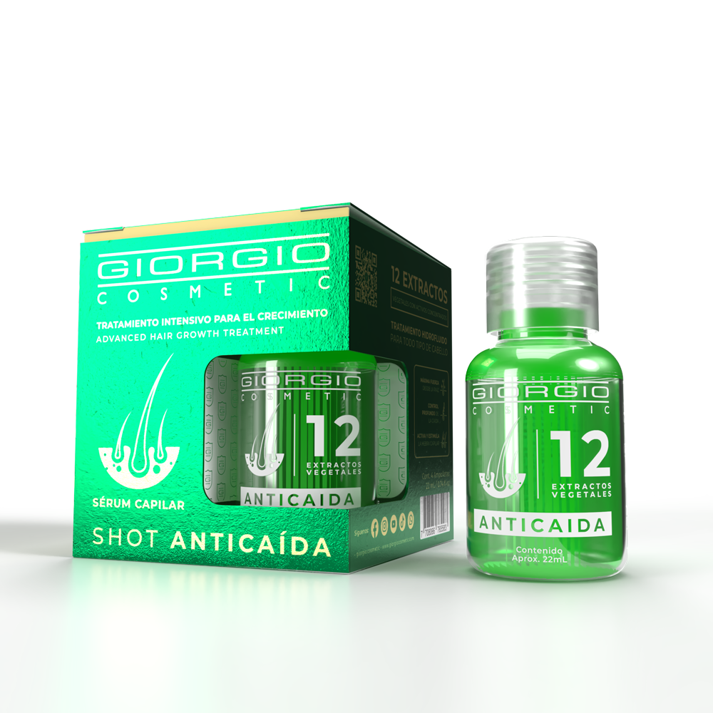 AMPOLLETA ANTICAIDA CAJA X 4 UNIDADES - 20 mL