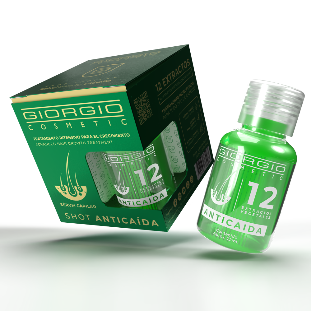 AMPOLLETA ANTICAIDA CAJA X 4 UNIDADES - 20 mL