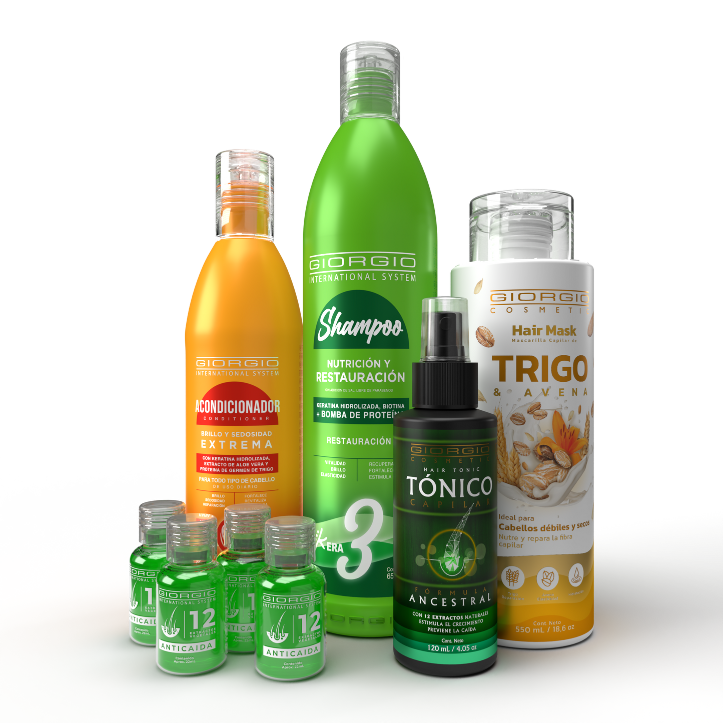 KIT ANTICAIDA PARA CABELLO SECO