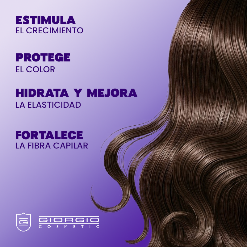 Shampoo Romero y Linaza - Crecimiento y Protección de procesos químicos x 550mL