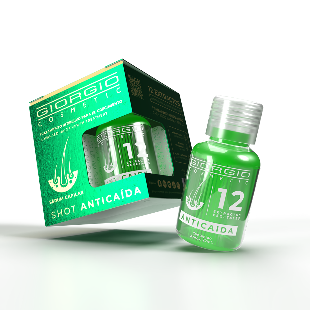 AMPOLLETA ANTICAIDA CAJA X 4 UNIDADES - 20 mL