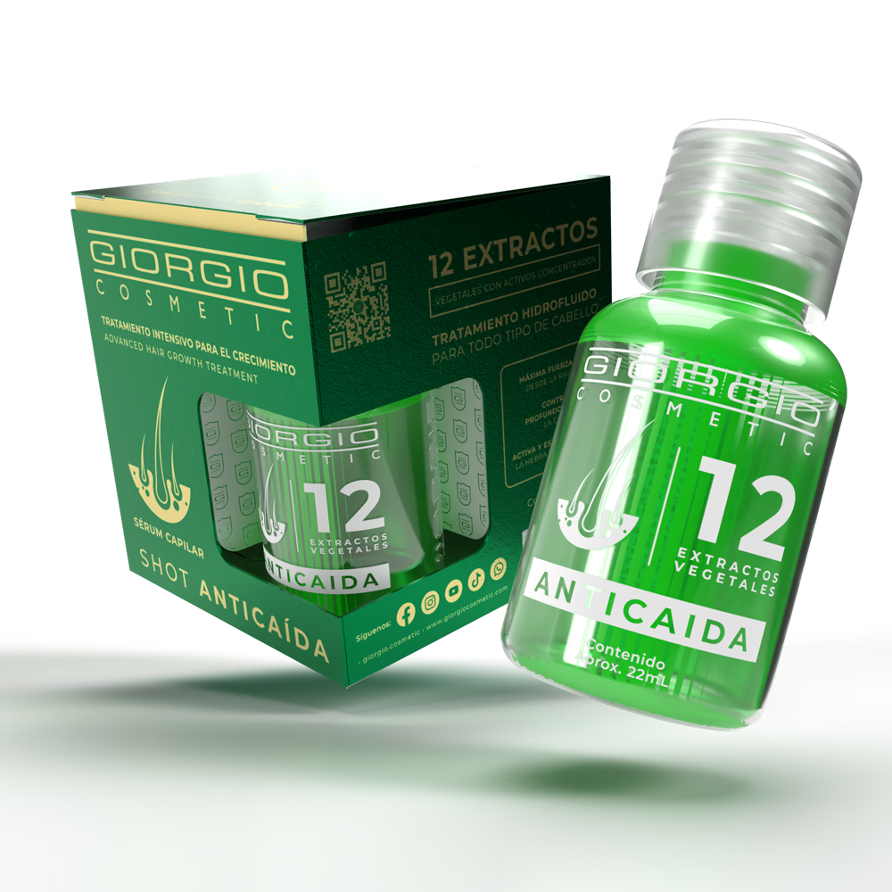 AMPOLLETA ANTICAIDA CAJA X 4 UNIDADES - 20 mL
