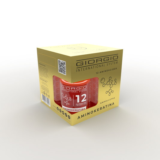 AMPOLLETA AMINOKERATINA CAJA X 4 UNIDADES - 20 mL