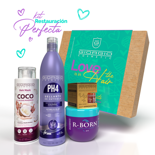Kit Restauración Perfecta💕(Cabello Procesado)