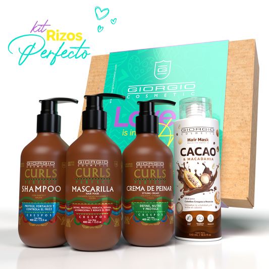Kit Rizos Perfectos 💕(Cabello Crespo)