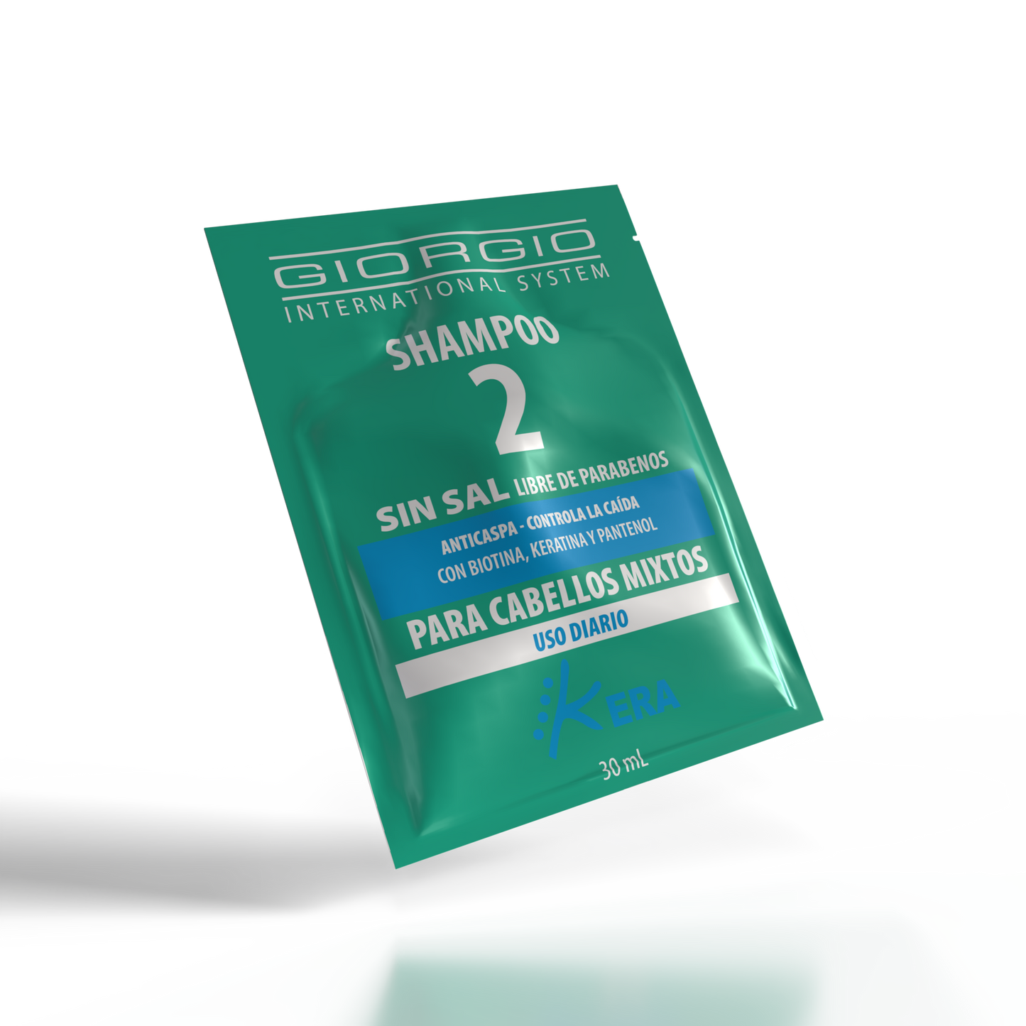 KERA - SHAMPOO 2 - CAJA X 30 UDS (30 ml)