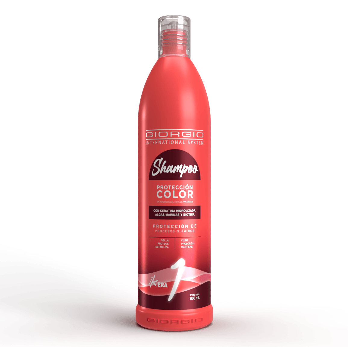 KERA - Shampoo 1 x 650 mL - Giorgio Cosmetic
