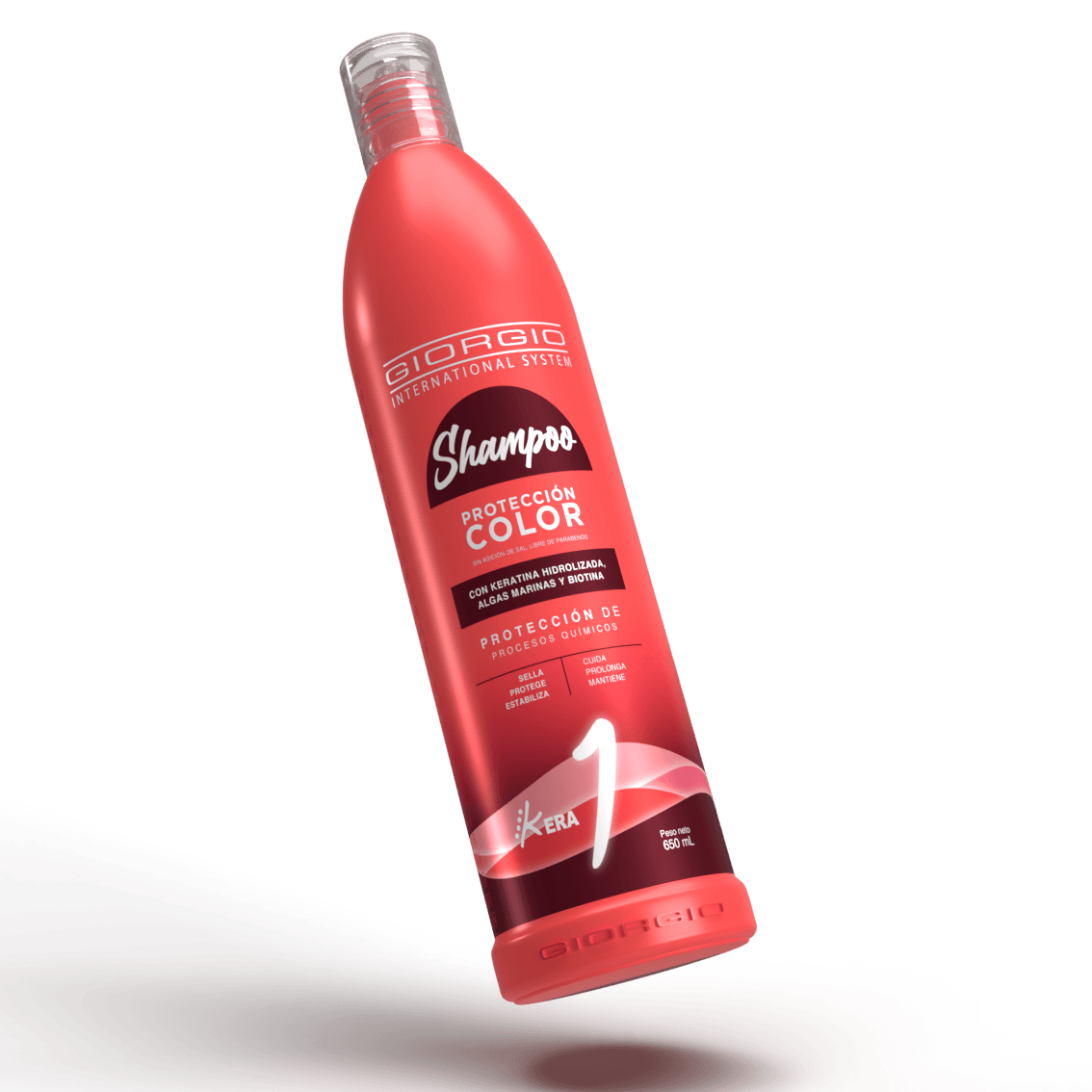 KERA - Shampoo 1 x 650 mL - Giorgio Cosmetic