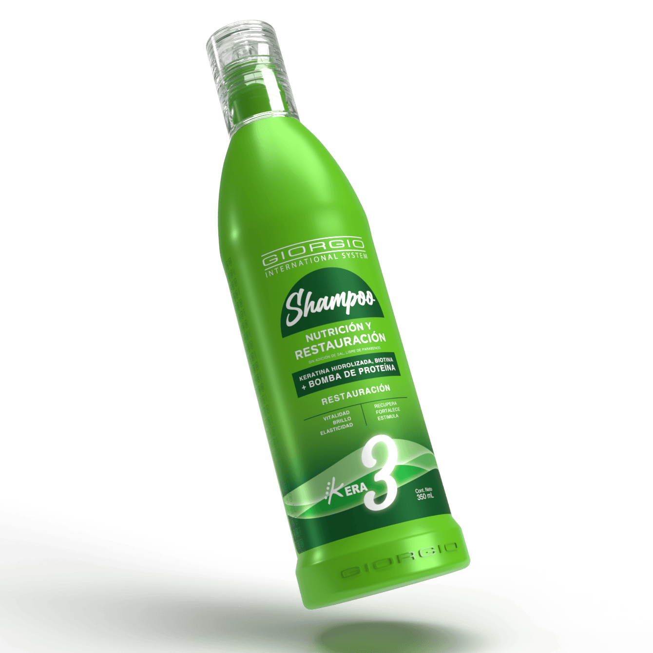 KERA - Shampoo 3 x 350 mL - Giorgio Cosmetic