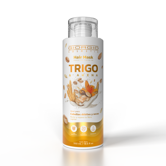 HAIR MASK DE TRIGO & AVENA X 550 mL